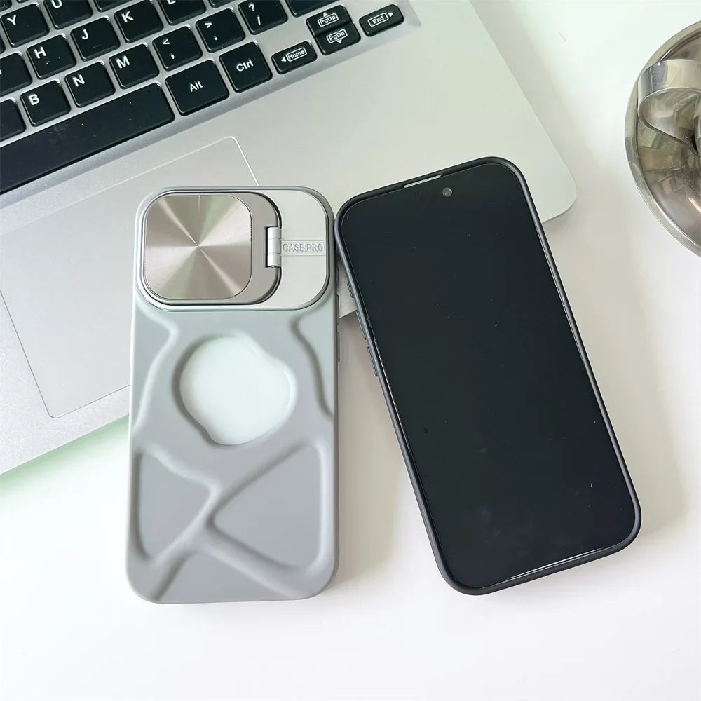 BowLift | Magsafe Silicone Lens Flip IPhone Case