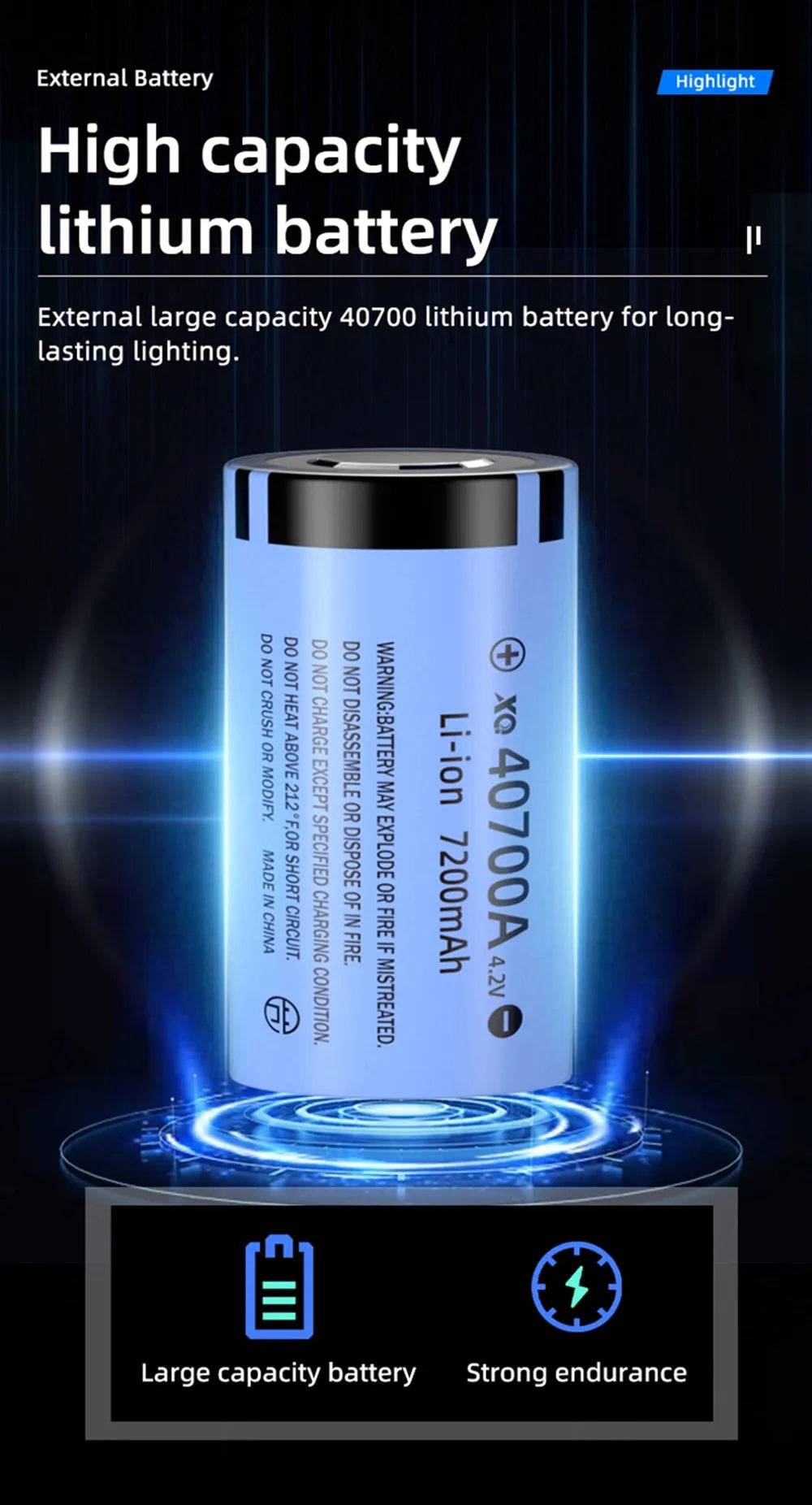 BowLift | High Power LED Flashlight