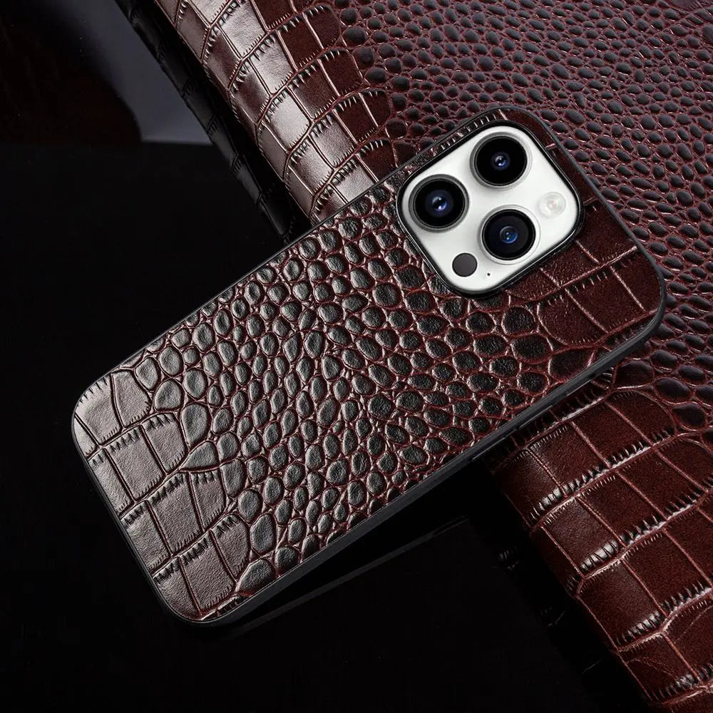 BowLift | Cosmo genuine leather iPhone case