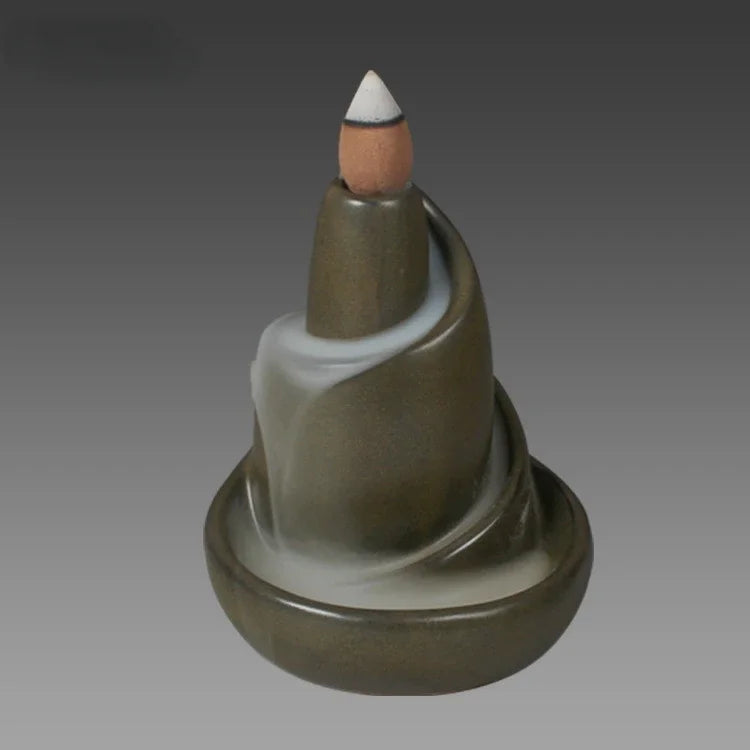 BowLift | Black River Ceramic Backflow Incense Burner