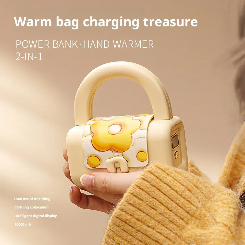 BowLift | Handbag Digital Display Hand Warmer Power Bank