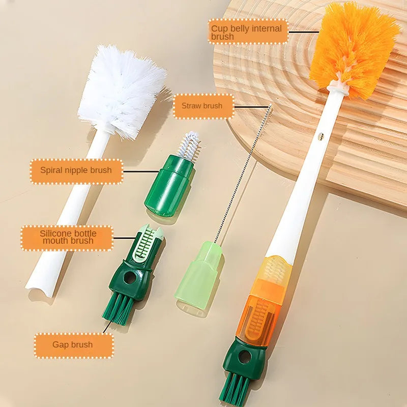 BowLift | Ultra Scrub Multipurpose Long Arm Kitchen Brush Set