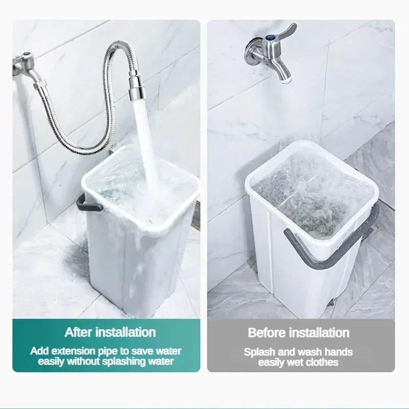 BowLift | Universal Flexible Adjustable Kitchen Faucet Extender Nozzle
