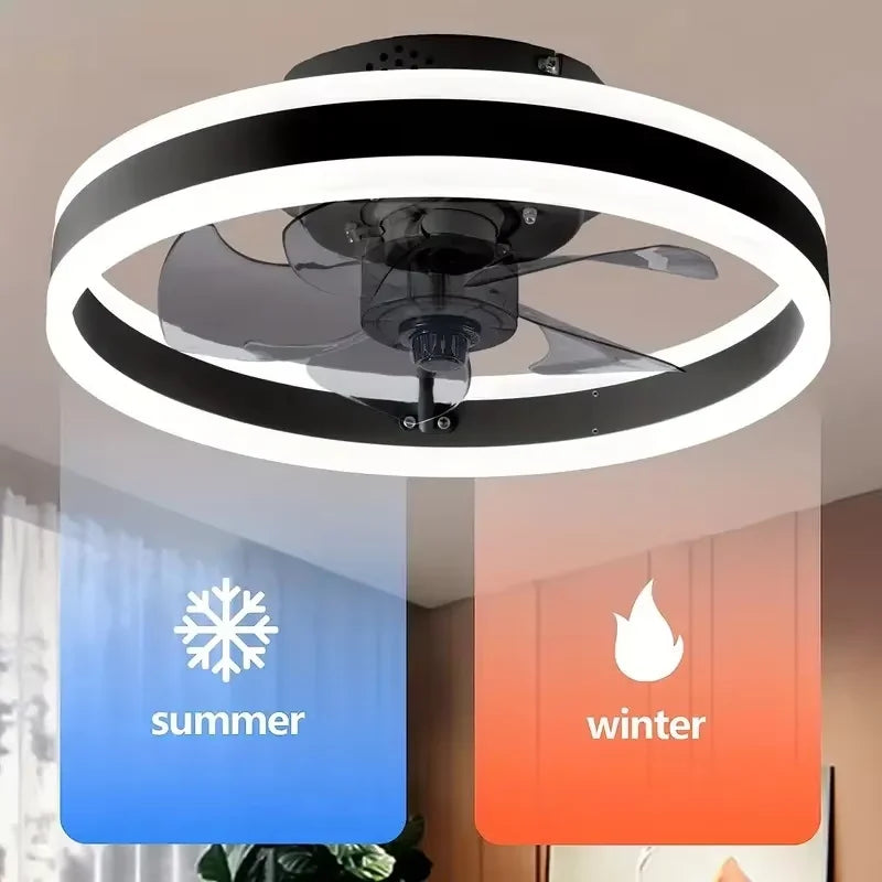 BowLift | Aura Silent LED Ceiling Fan Lamp
