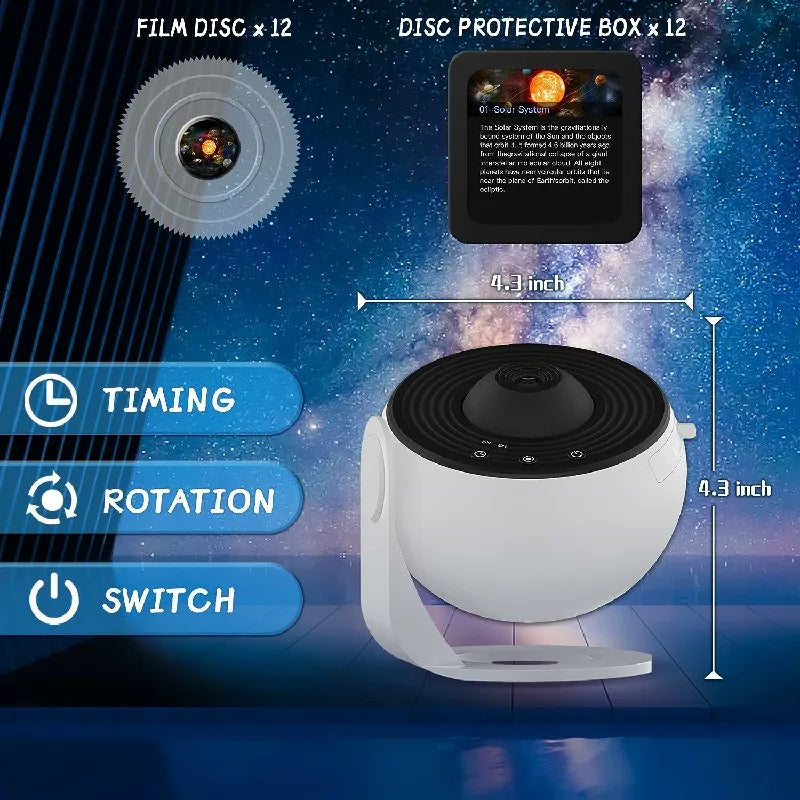 BowLift | 360° Planetarium Projector | Improved Relaxation and Stress Relief