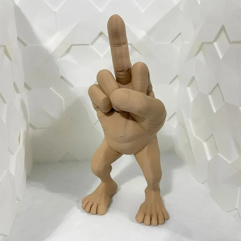 BowLift | 3D Printed Middle Finger Funny Decor