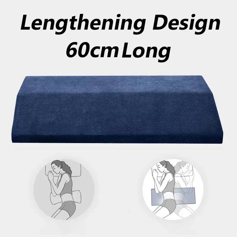 BowLift | Memory Foam Lumbar Support Cushion - Back Support for Sleeping in Bed, Waist Pillow for Relief of Lower Back Pain
