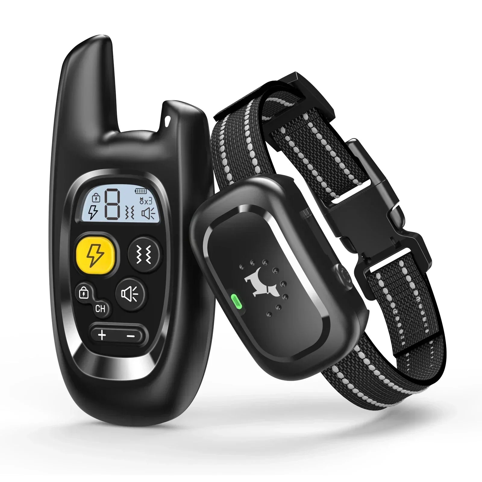 BowLift | Dog Training Collar with Remote – Shock Lock, Sound & Vibration Modes, Waterproof, 1600ft Range