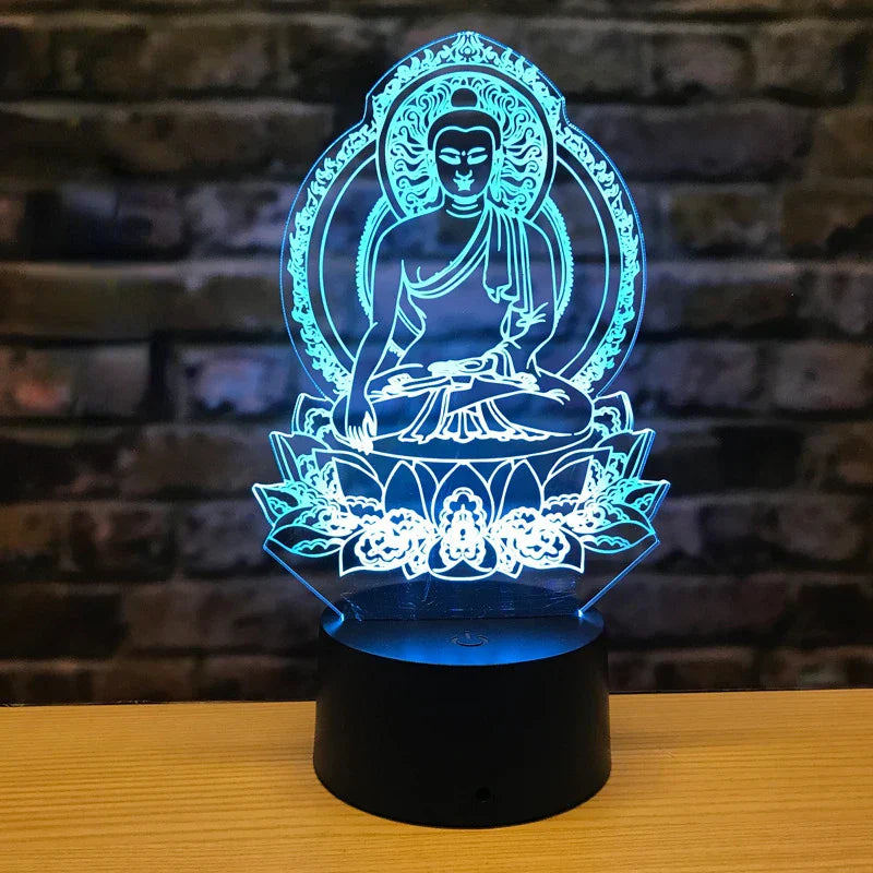 BowLift | EnlightenGlow - Buddha 3D Lamp