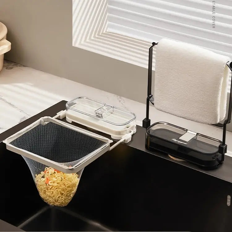 BowLift | Suction cup drain strainer with 50 filter bags