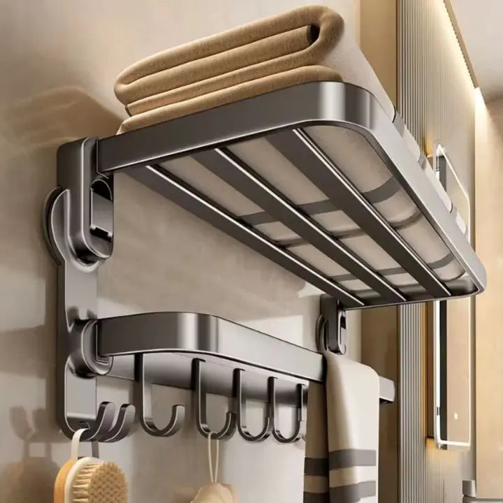 BowLift | Suction Cup Towel Holder – Drill-free, Space-saving, Practical