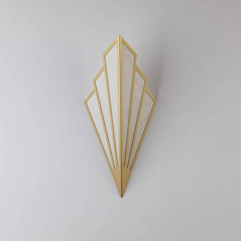 BowLift | Fan-shaped Art Deco Wall Light