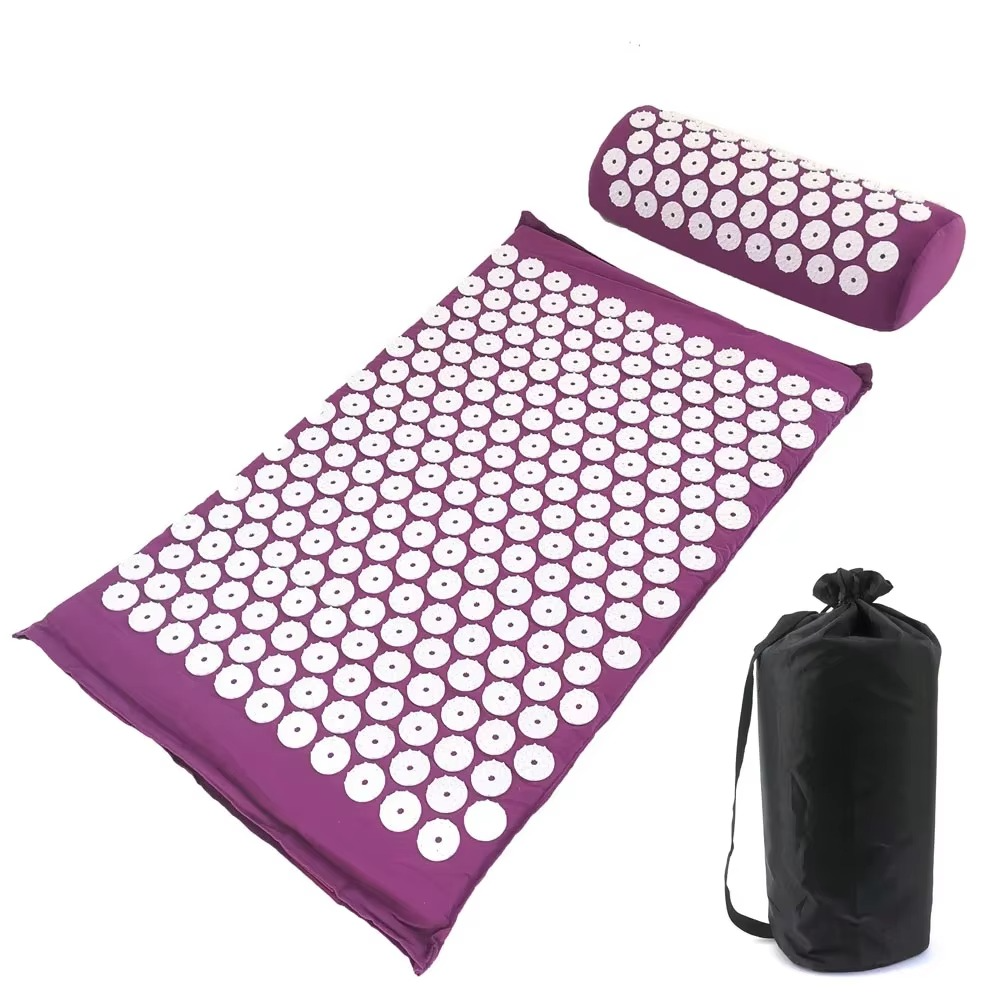 BowLift | Acupressure Massage Mat and Pillow Set for Back and Body Relief