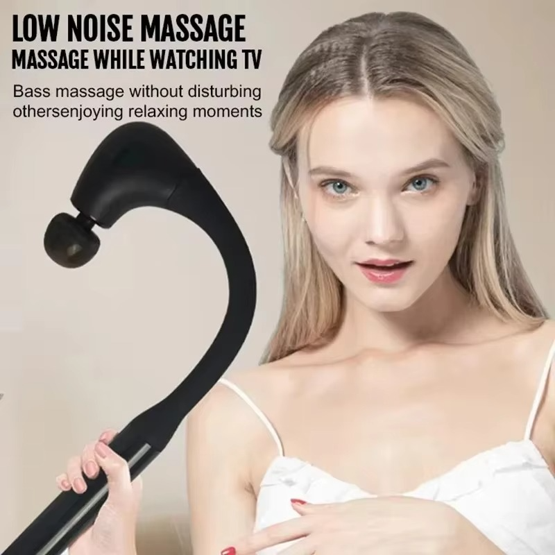 BowLift | 2025 Curved Smart Electric Massage Gun - Handheld Deep Tissue Massager