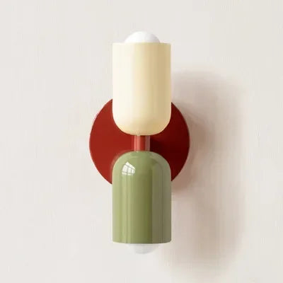 BowLift | Nordic LED Wall Lamp Modern Minimalist Cream Double Head Lights For Living Room Bedroom Besides Study Indoor Decoration Fixture