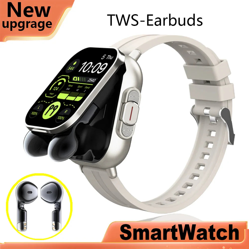 BowLift | 2 in 1 Smartwatch With Earbuds