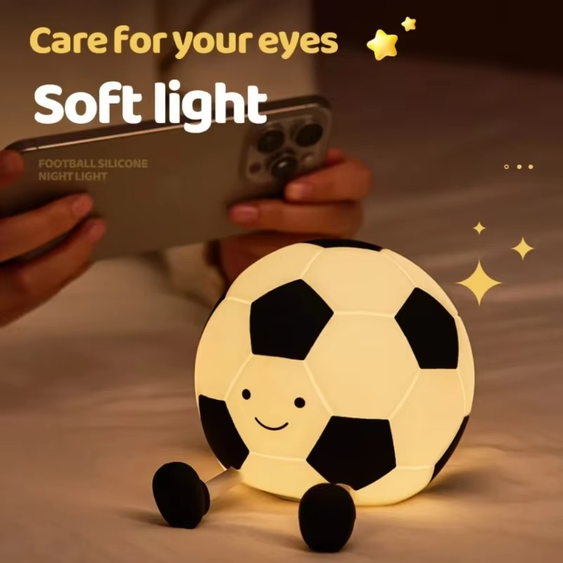 BowLift | Rechargeable Football Night Light with 3-Level Dimming