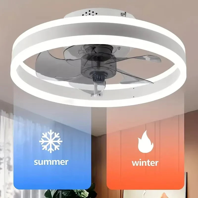 BowLift | Aura Silent LED Ceiling Fan Light