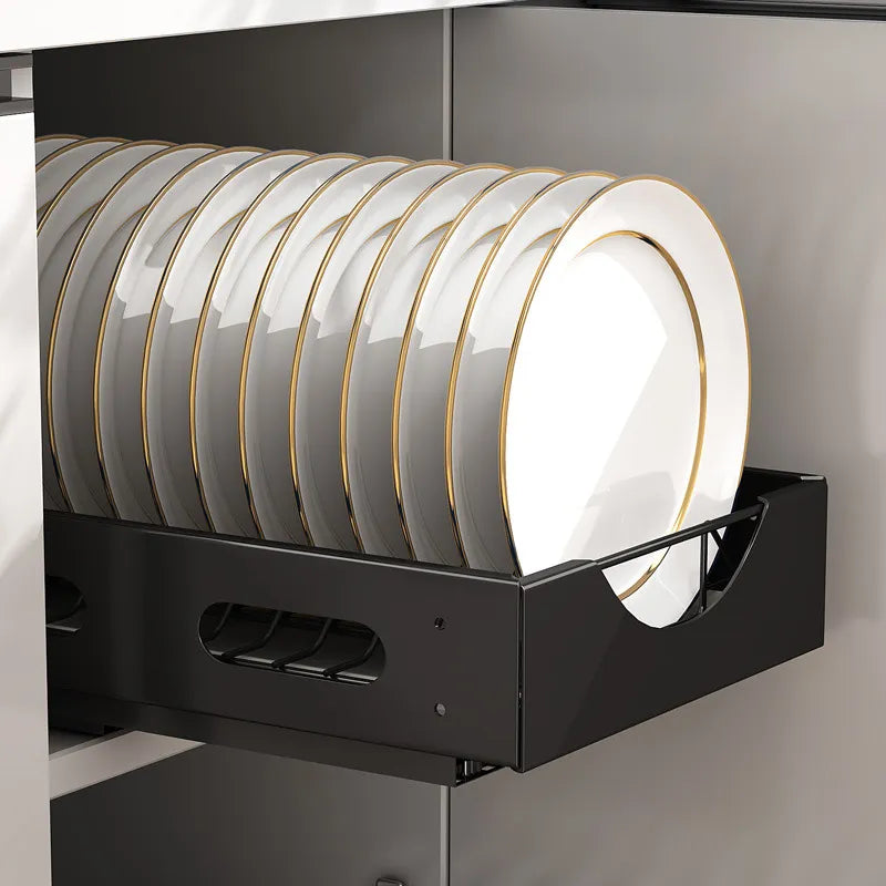 BowLift | Under the Cabinet Smart Dish Organizer Rack