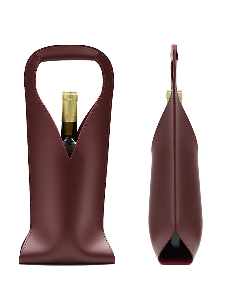 BowLift | Wine Lover Leather Tote