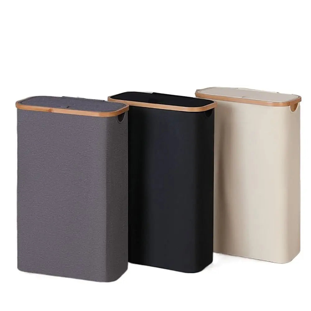 BowLift | Collapsible Laundry Basket with Inner Bag