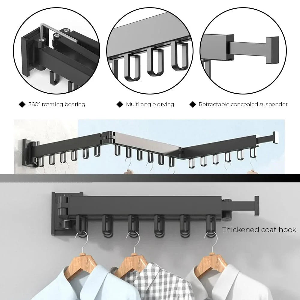 BowLift | FLEXIHANG – Space-saving wall dryer for small rooms
