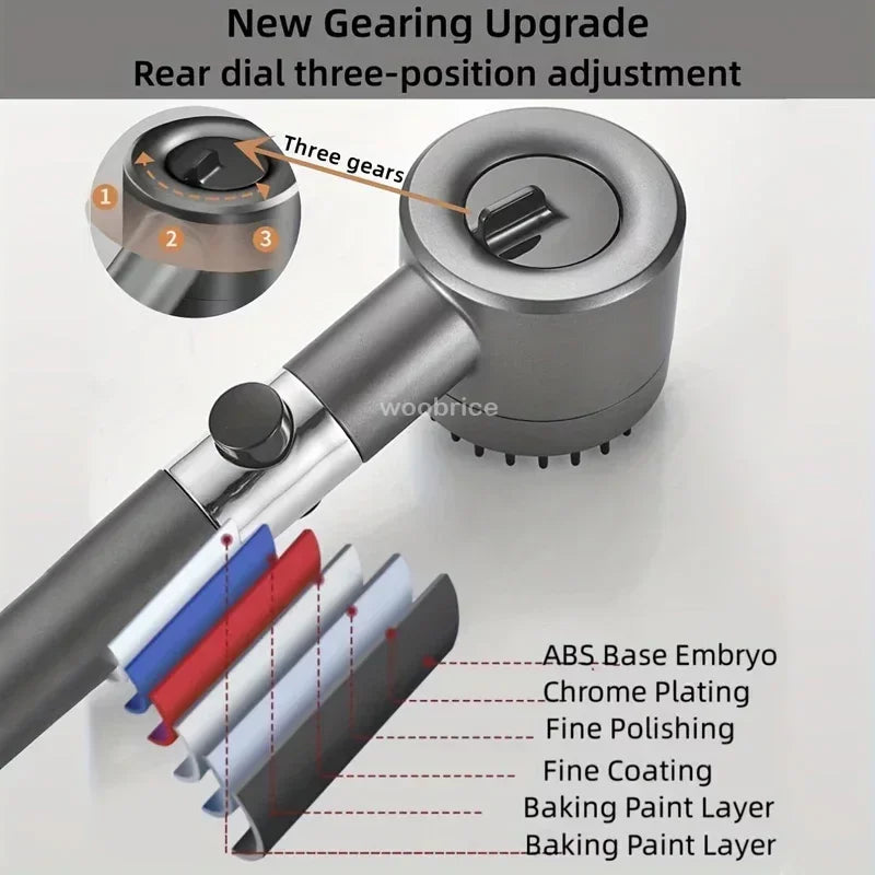 BowLift | HydroBlast Shower Massager