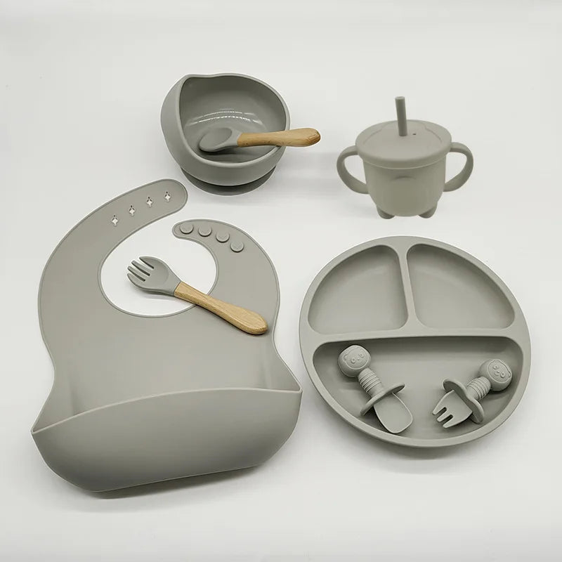 BowLift | Silicone Feeding Set for Babies in a Stylish Edition