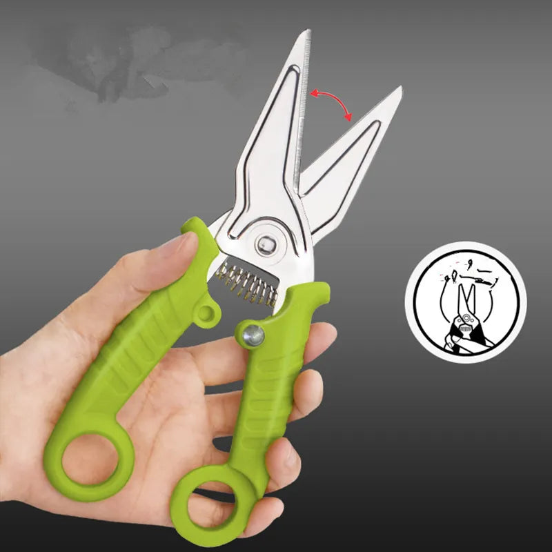 BowLift | Stainless Steel Easy Meat Cutter Scissor