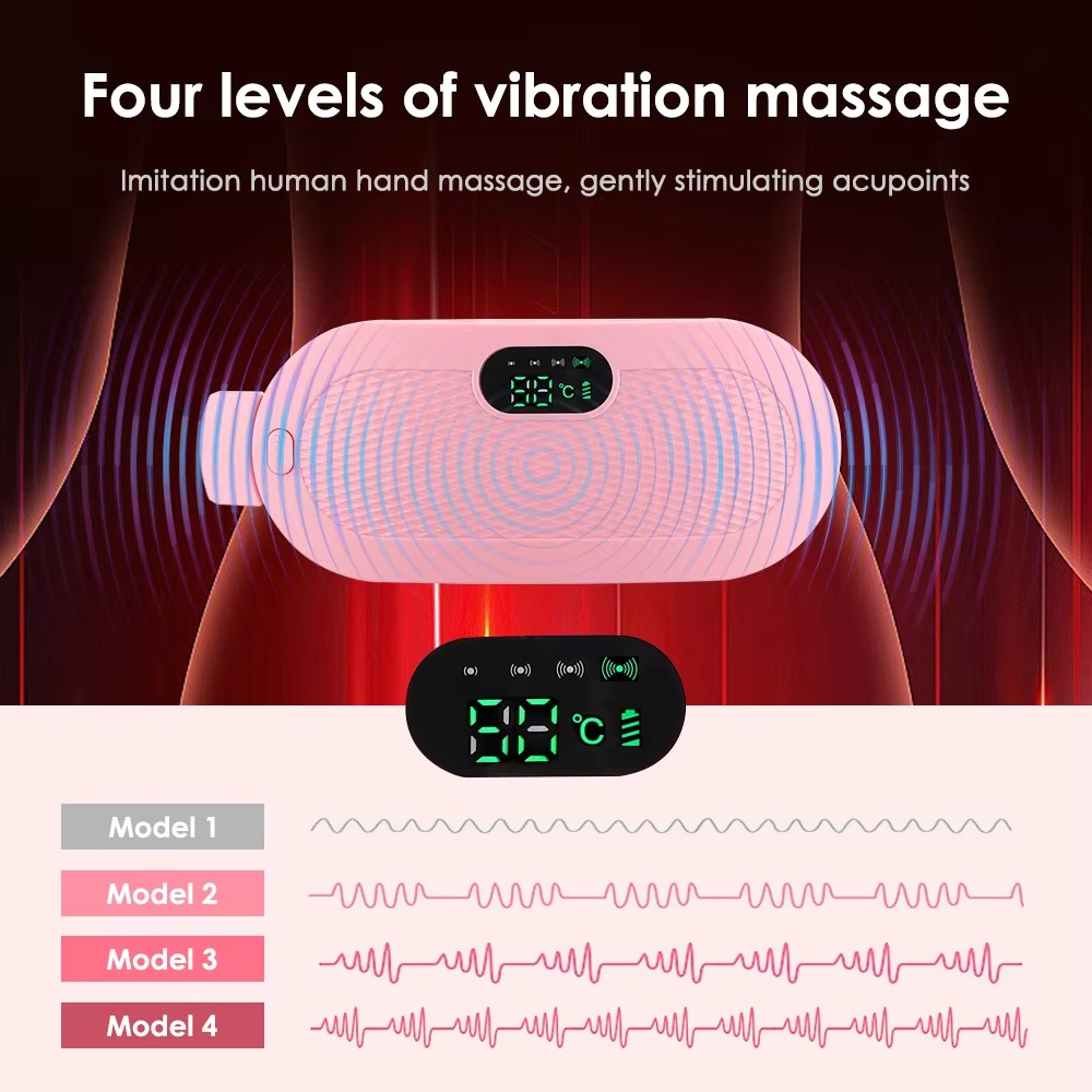 BowLift | Heated Massage Belt with Intelligent Warming Therapy for Menstrual Comfort