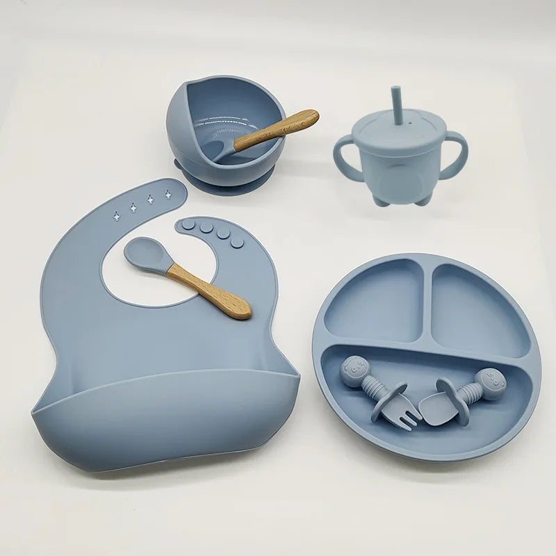 BowLift | Silicone Feeding Set for Babies in a Stylish Edition