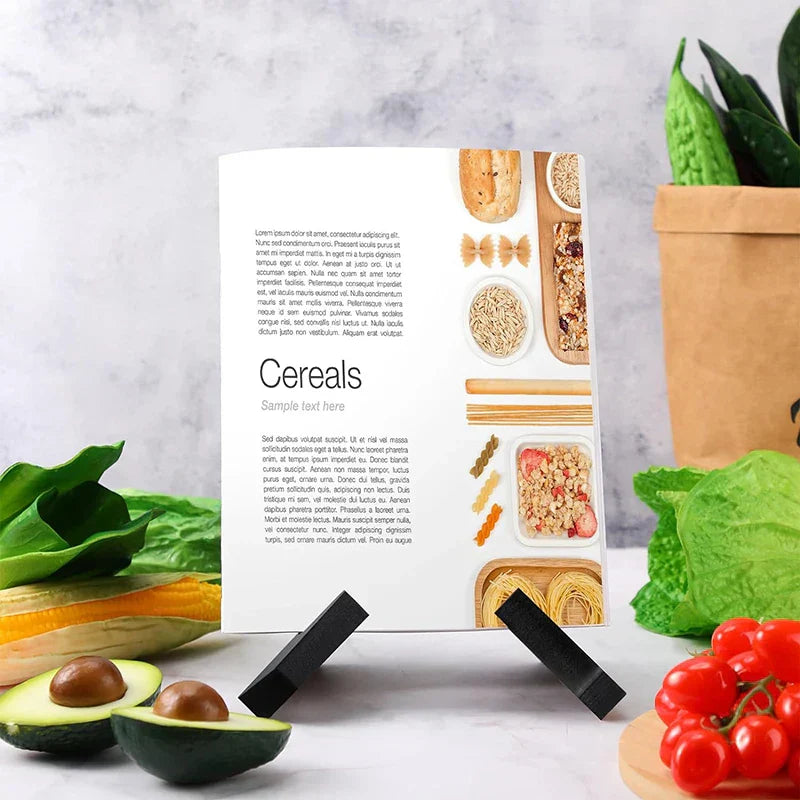 BowLift | WoodenTabletEase | Practical wooden stand for (cook)books