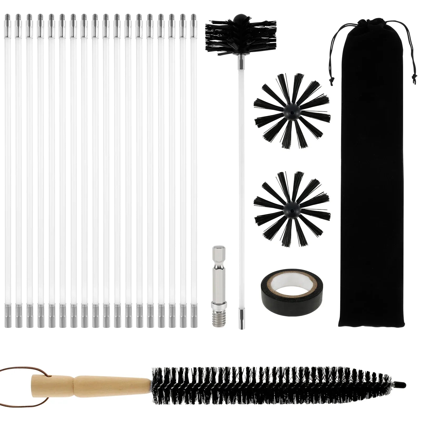 BowLift | Chimney Cleaning Brush Kit