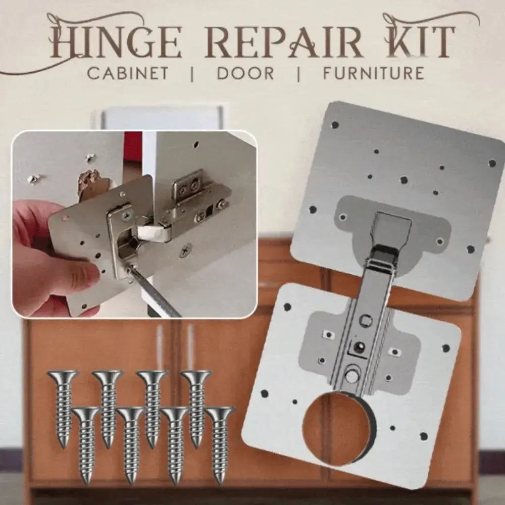 BowLift | Hinge Repair Plate Set [INCLUSIVE screws]