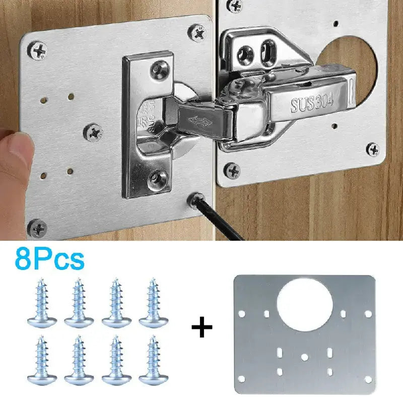 BowLift | Hinge Repair Plate Set [INCLUSIVE screws]