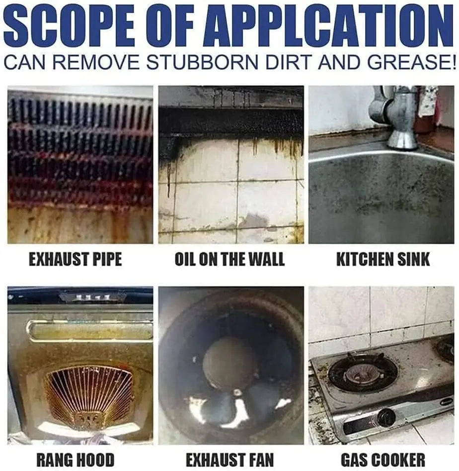 BowLift | Foam cleaner for kitchen surfaces — Grease remover without rinsing