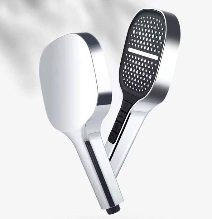 BowLift | AQUAGLOW – LED Showerhead with Spa Effect & 3 Spray Functions