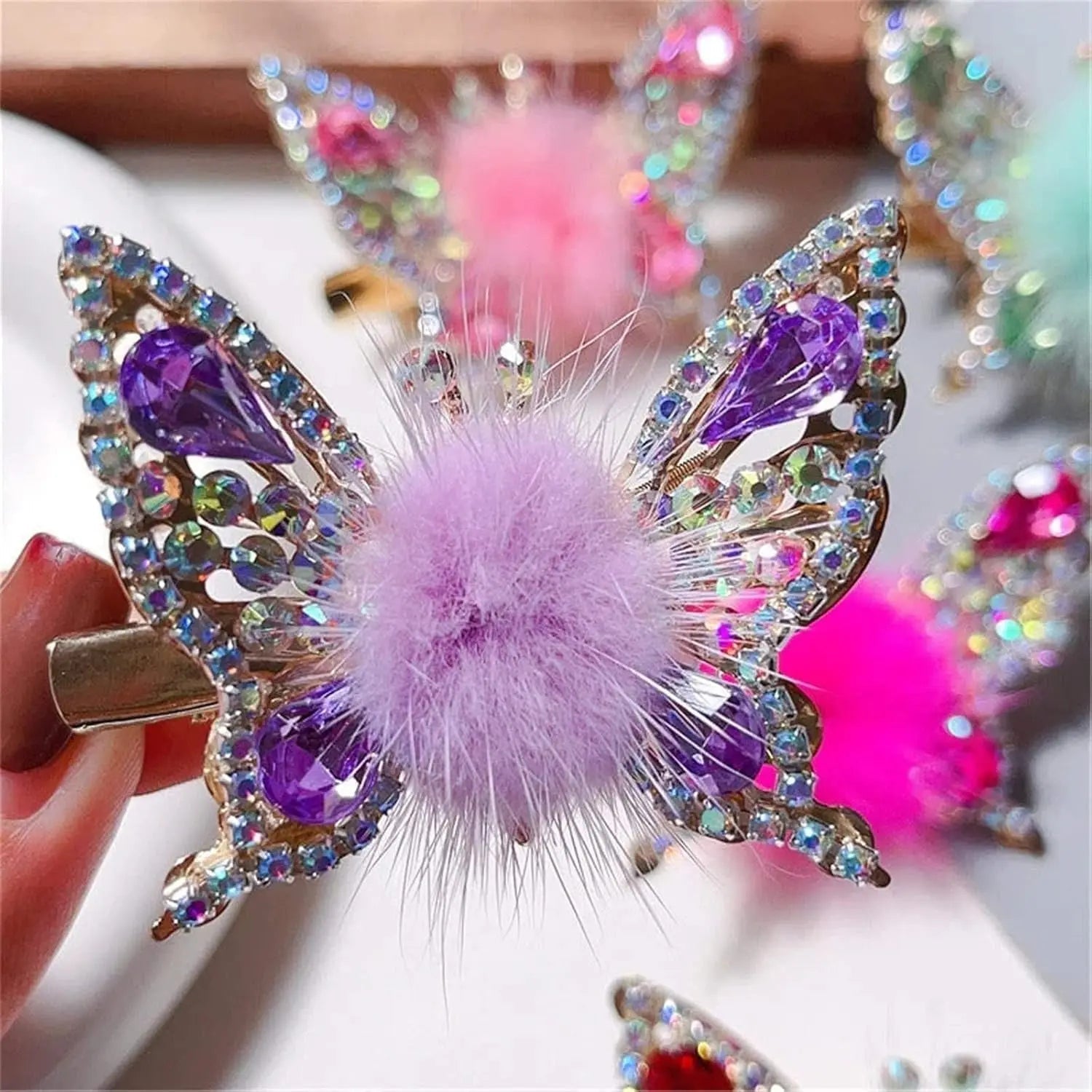 BowLift | Butterfly Hair Clips – Move with you like real wings