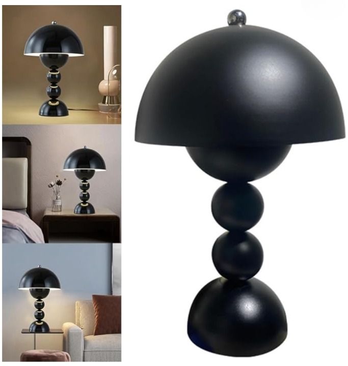BowLift | Mushroom Dimmerable LED Table Lamp | USB Rechargeable