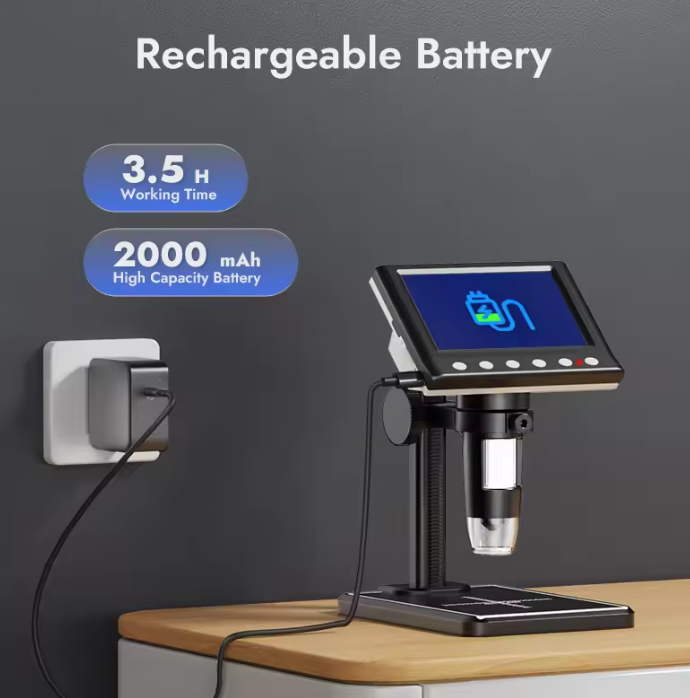 BowLift | Digital Microscope with 4.3'' Display – 1000X Magnification