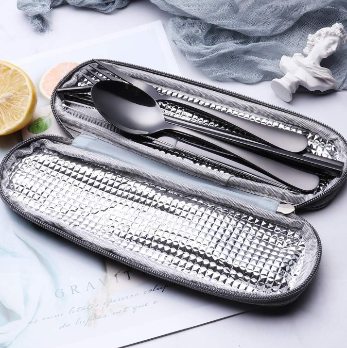 BowLift | Compact stainless steel cutlery set for on the go