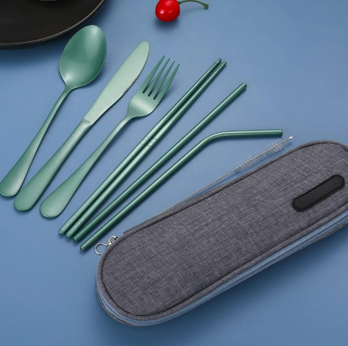 BowLift | Compact stainless steel cutlery set for on the go