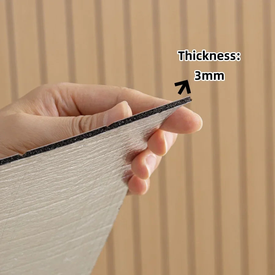 BowLift | Easy Apply Wood Effect Home Wall Panel Sticker