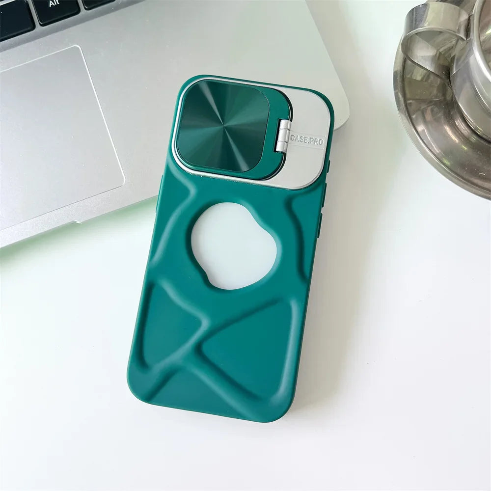 BowLift | Magsafe Silicone Lens Flip IPhone Case