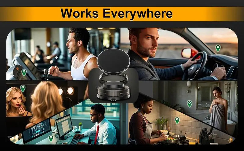 BowLift | 360° Rotatable Suction Magnetic Car Phone Holder
