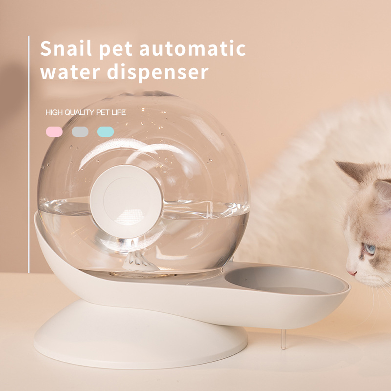 BowLift | AquaPoes Fountain – Automatic Drinking Fountain for Cats and Dogs with Stainless Steel Reservoir