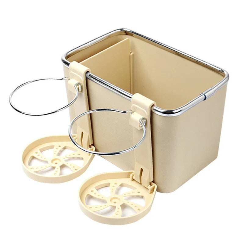 BowLift | Car Armrest Storage Organizer with Cup Holder