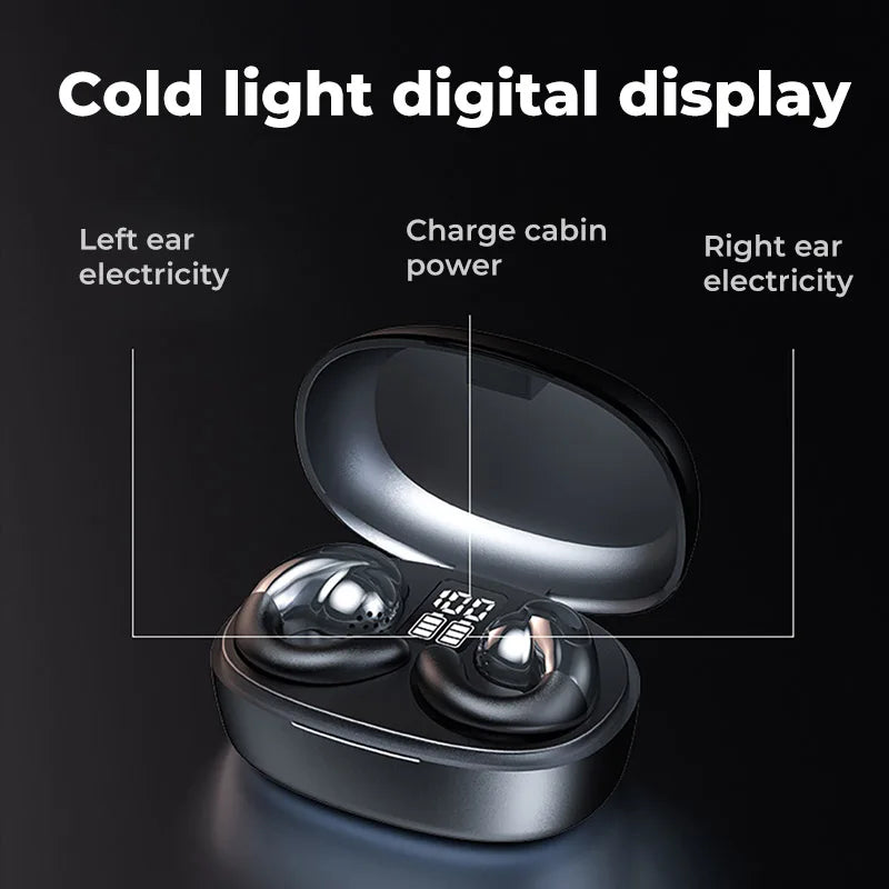 BowLift | Super Lightweight Bone Conduction Bluetooth Wireless Sports Earphones Headphones