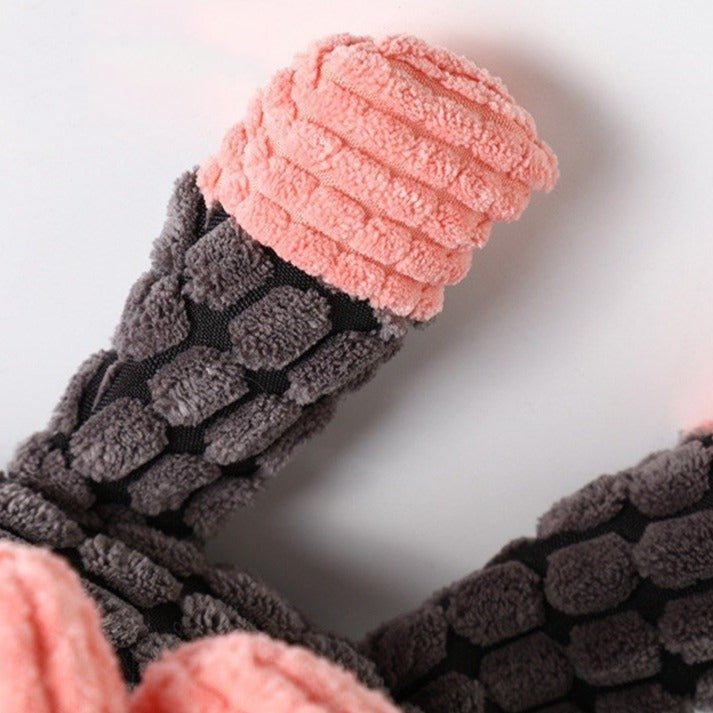 BowLift | Dog Toy Plush Chew Set for Aggressive Play