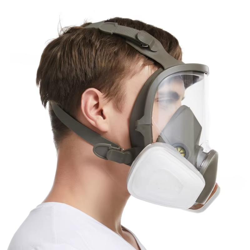 BowLift | Comprehensive Full Face Respirator Safety Gas Mask with Anti-Fog Protection